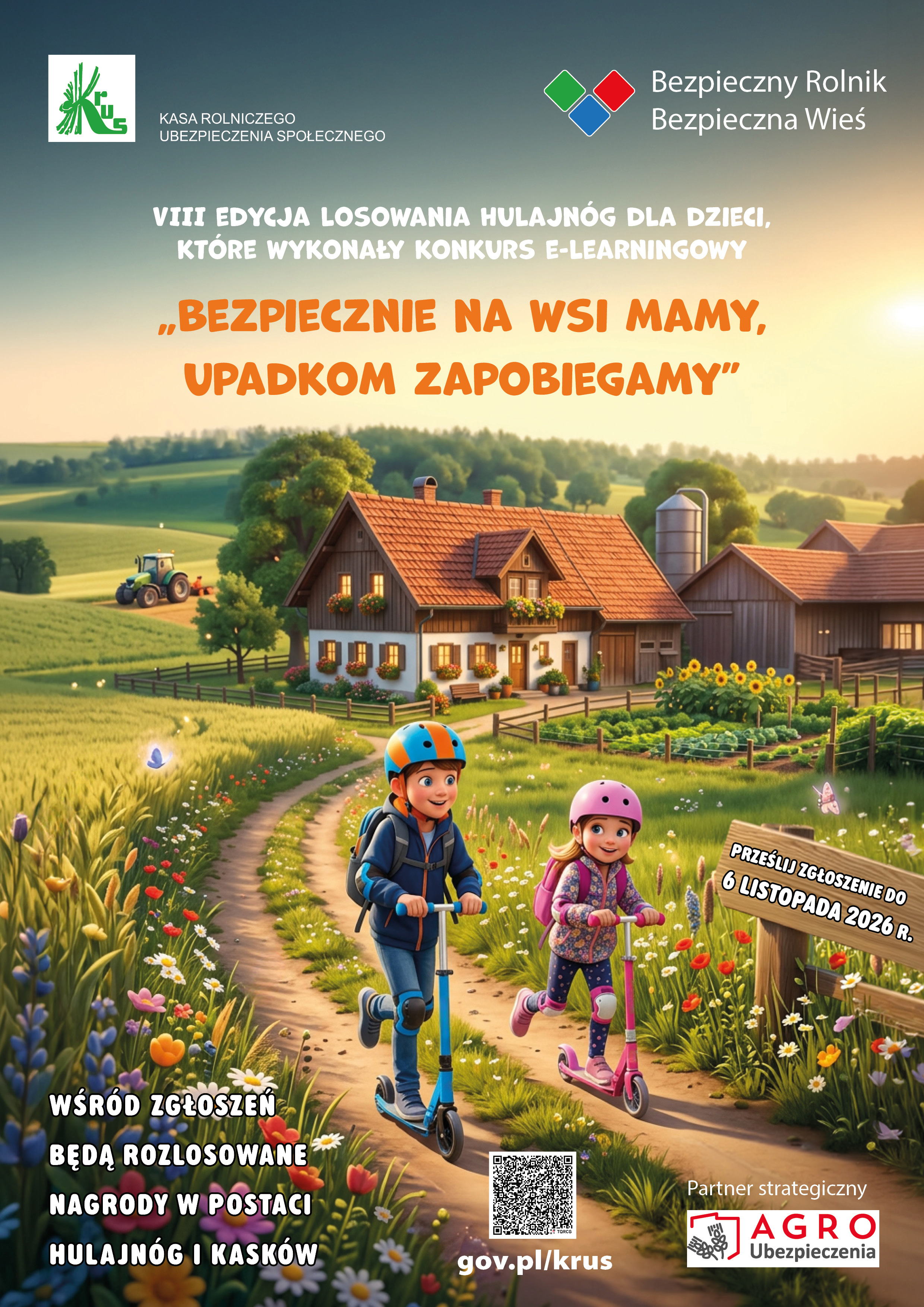 Plakat konkurs KRUS