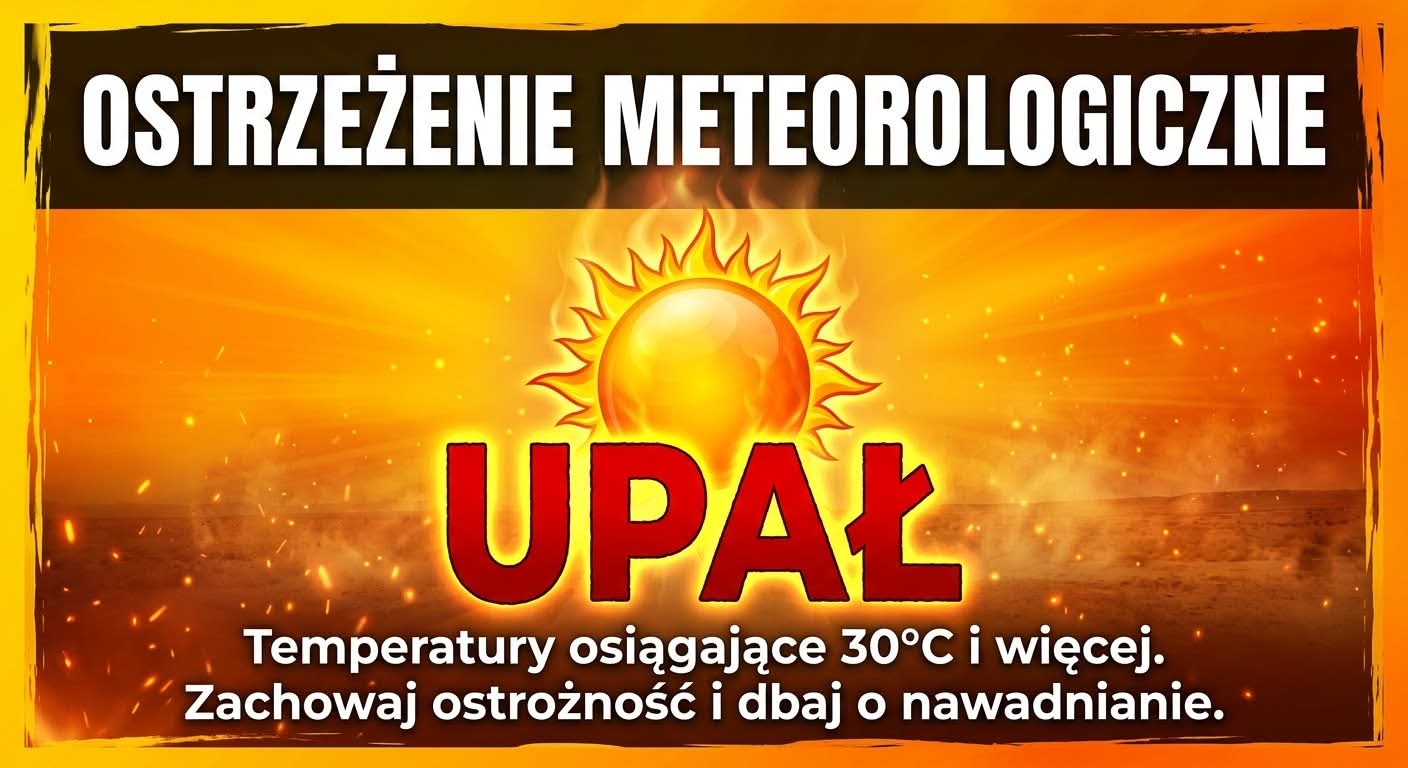 Ostrzeżenie meteorologiczne UPAŁ