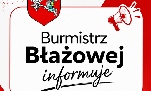 Informacja Burmistrza Błażowej
