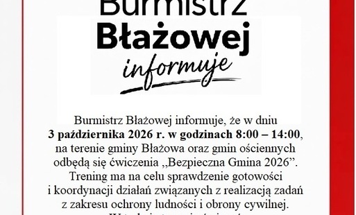 Bezpieczna Gmina 2026