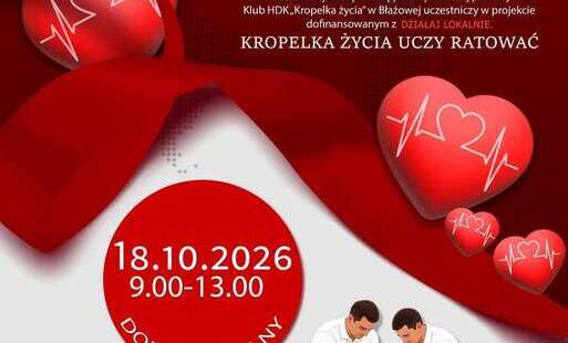 XII akcja krwiodawstwa w Błażowej