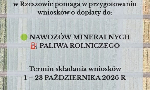 Bezpłatna pomoc dla rolników